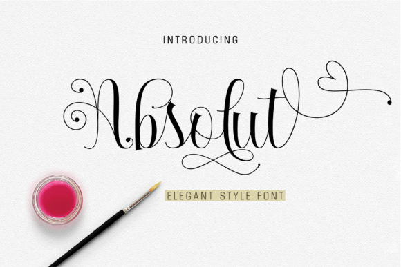 Absolut: A Premium Script Font for Creative Campaigns