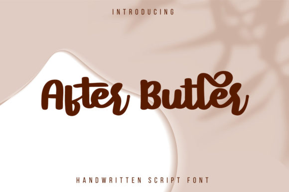 After Butler: A Timeless Handwritten Font