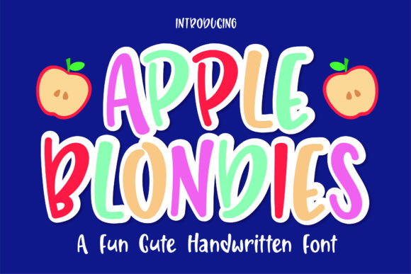 Apple Blondies Font Review