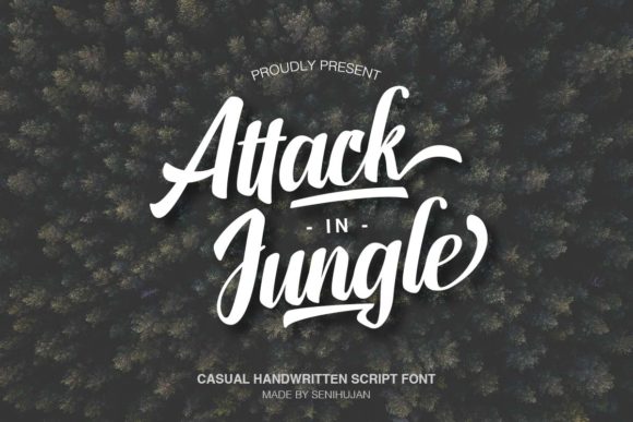 Attack in Jungle Font Review