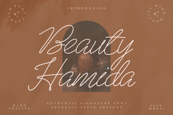 Beauty Hamida: A Flowing Script Font