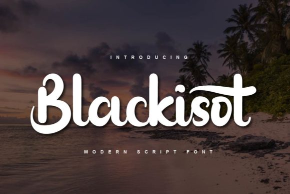 Blackisot: A Chic Handwritten Font