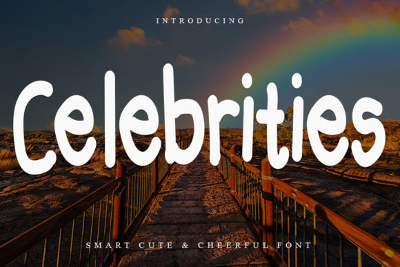 Celebrities Font for Creative Makers
