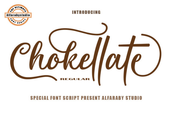 Chokellate Regular: A Font for Elegant Business Design