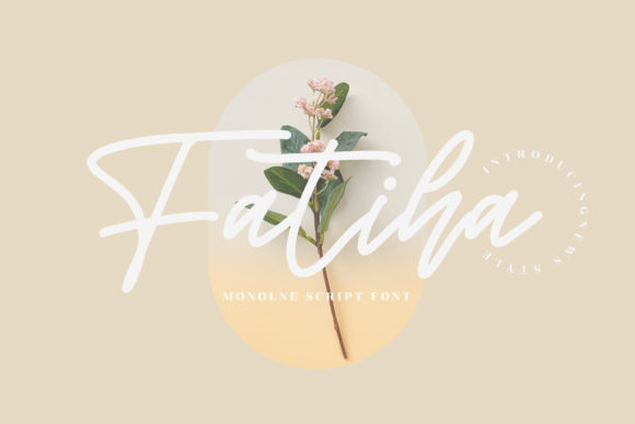 Fatiha: A Flowing Handwritten Font for Web Design