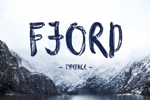 Fjord Font: Handwritten Elegance for Crafters