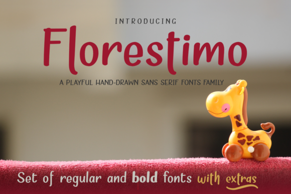 Florestimo: A Whimsical Font for Business Branding