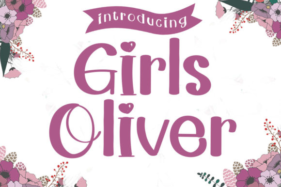 Girls Oliver: A Stylish Handwritten Font