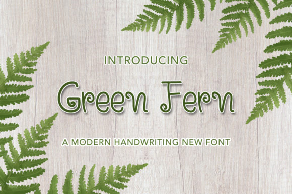 Green Fern Font: A Creative Edge