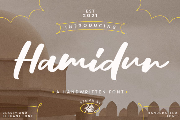 Hamidun: A Handwritten Font for Creative Projects