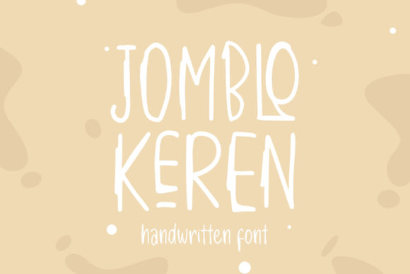 Jomblo Keren: A Quirky Font for Creative Campaigns