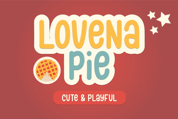 Lovena Pie: A Fun Font for Creative Campaigns