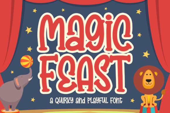 Magic Feast Font for Business Branding