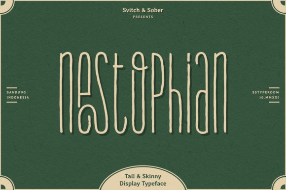 Nestophian: A Handwritten Font for Business
