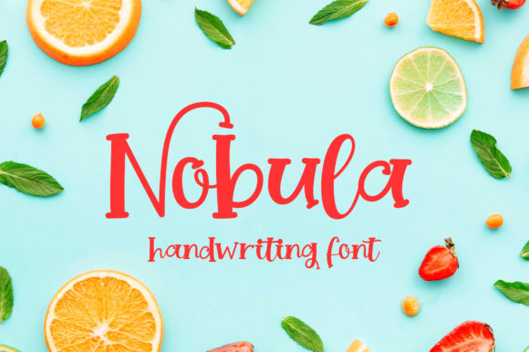 Nobula: A Quirky Handwritten Font