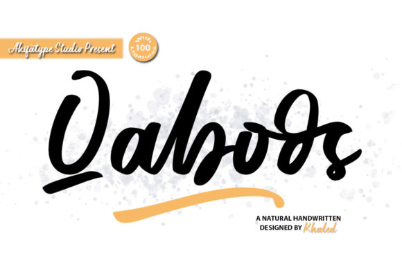 Qaboos: A Stylish Script Font