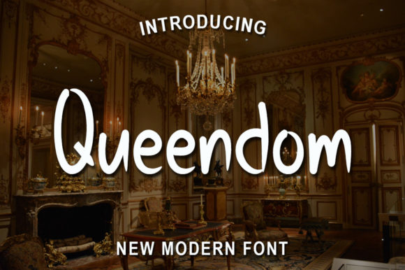 Queendom: A Font for Relaxed Branding