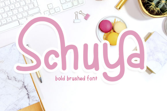Schuya: A Friendly Font for Campaigns