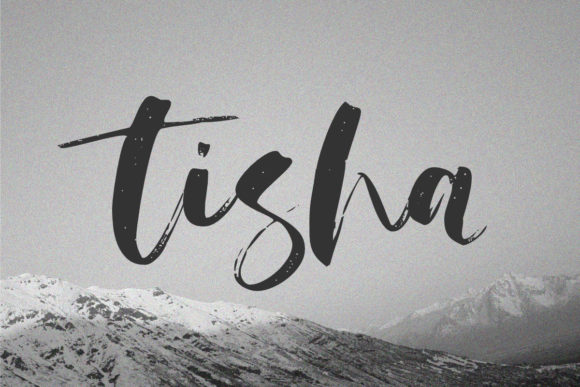Tisha: A Chic Handwritten Font